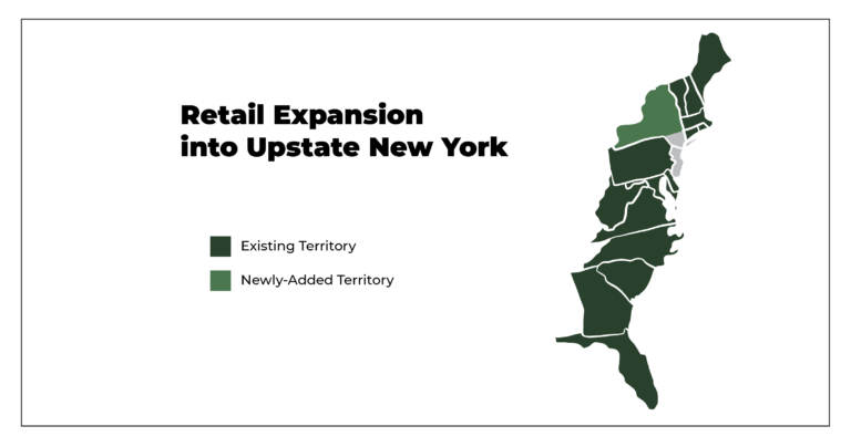 A.J. Letizio Retail coverage expands to include Upstate New York.